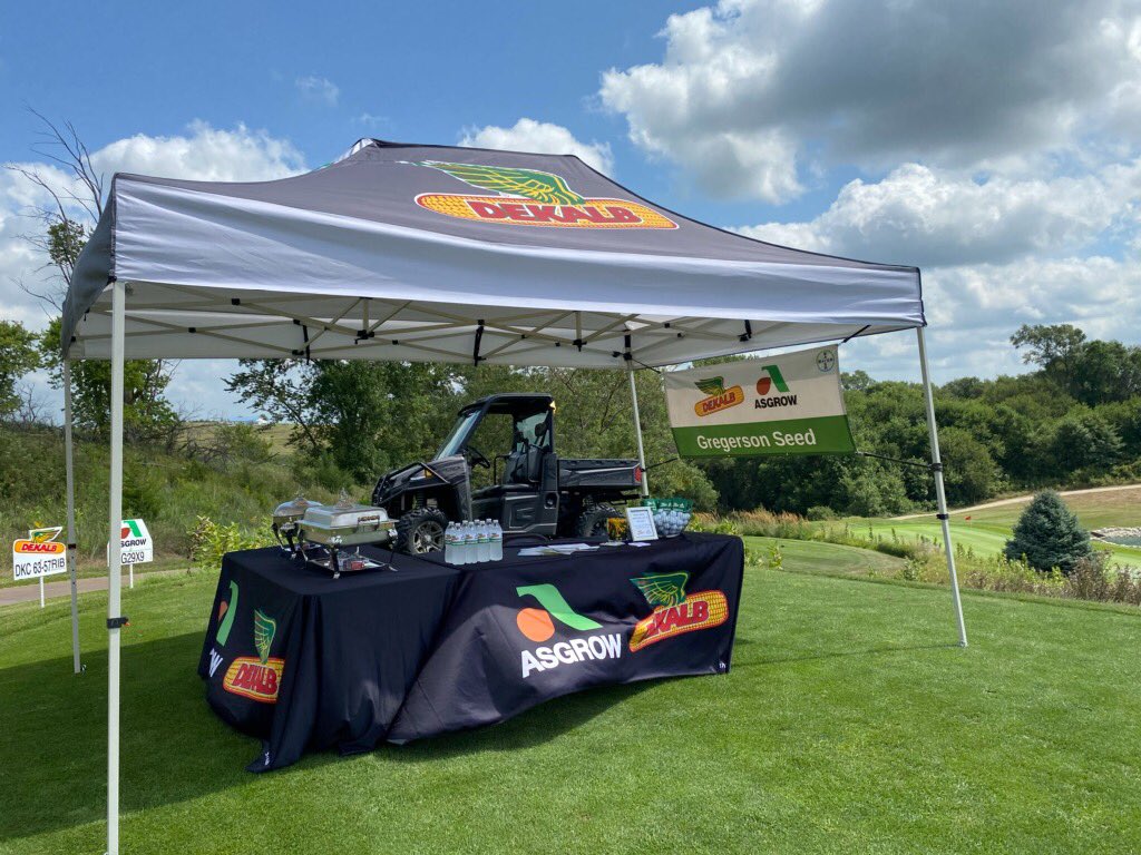 Gregerson Seeds had a fun time yesterday sponsoring a hole at the Farmer’s Day Off Golf Scramble at Northridge County Club! We would be happy to talk to you about Dekalb and Asgrow products anytime.  @cami_kopetka <a href="/CornKng333/">Tim Gregerson</a>