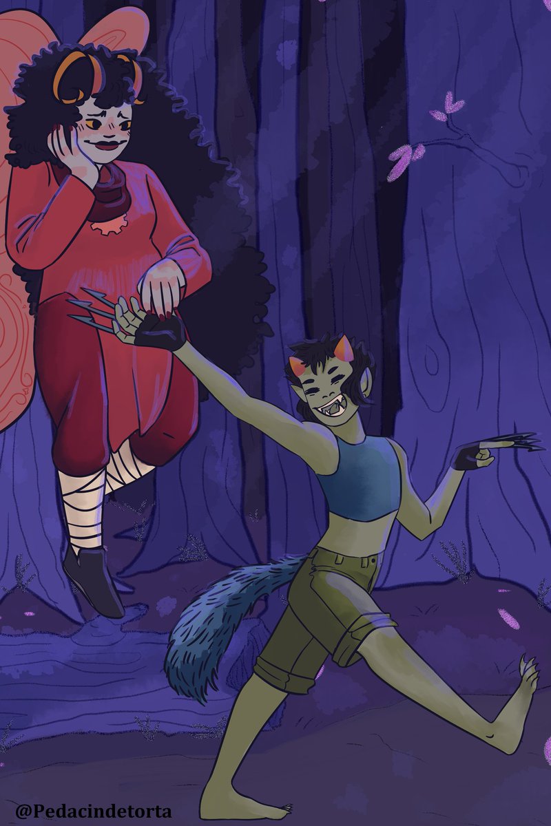 PieofPye's tweet photo. finally i can post this! my first piece for @nepzine
run out of internet yesterday but hey! here i am
#homestuck #aranep #aradiamegido #nepetaleijon https://t.co/SkDdbWZGeV