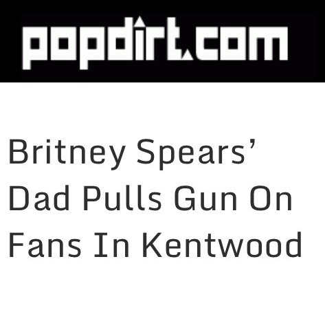 In another incident, he pulled a gun on some teenage girls who wanted an autograph from Britney. FREE BRITNEY