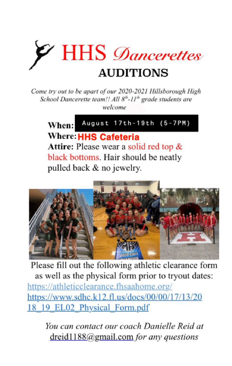 HHSdancerettes's tweet photo. TRYOUTS START THIS UPCOMING MONDAY!🤍🤍 @HHSTodayOnline @HHSBigRed @hhsbigredband @HillsboroughIB https://t.co/8nuyLRjbVP