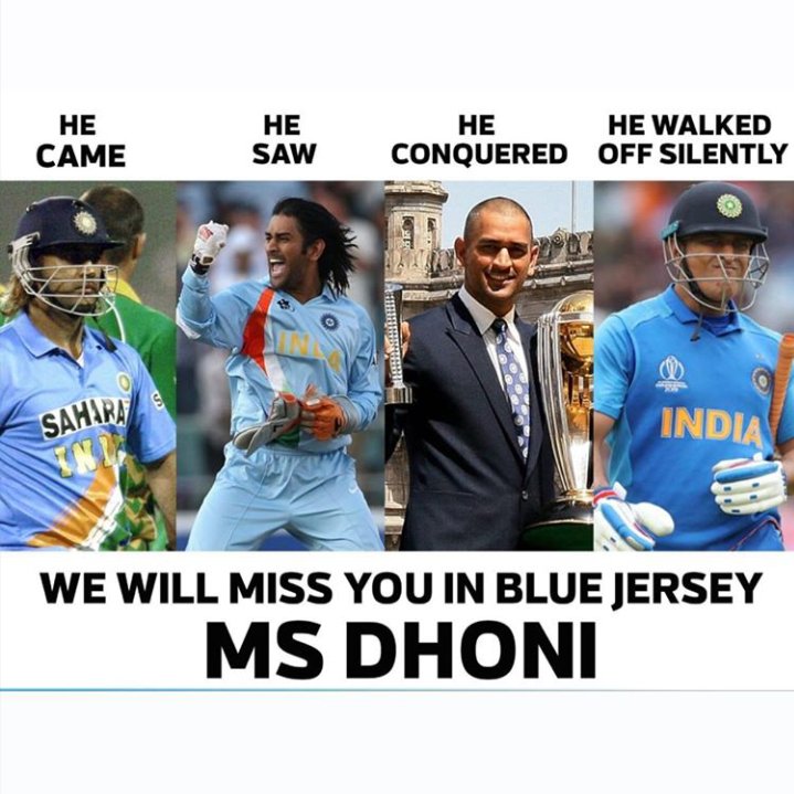 SoniRushang's tweet photo. #dhoniretired https://t.co/zuOiXeSiep
