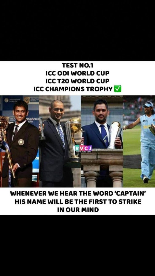 Chaith16CTA's tweet photo. ಟೀಂ ಇಂಡಿಯಾಗೆ ಹೊಸ ಭಾಷ್ಯ ಬರೆದ #ನಾಯಕ  #ಧೋನಿ 🏏🏏🏏
That #number_7  will be remember forever 🇮🇳. 

#ThankYouMSDhoni  
#retirement https://t.co/HdrqmZhVnF