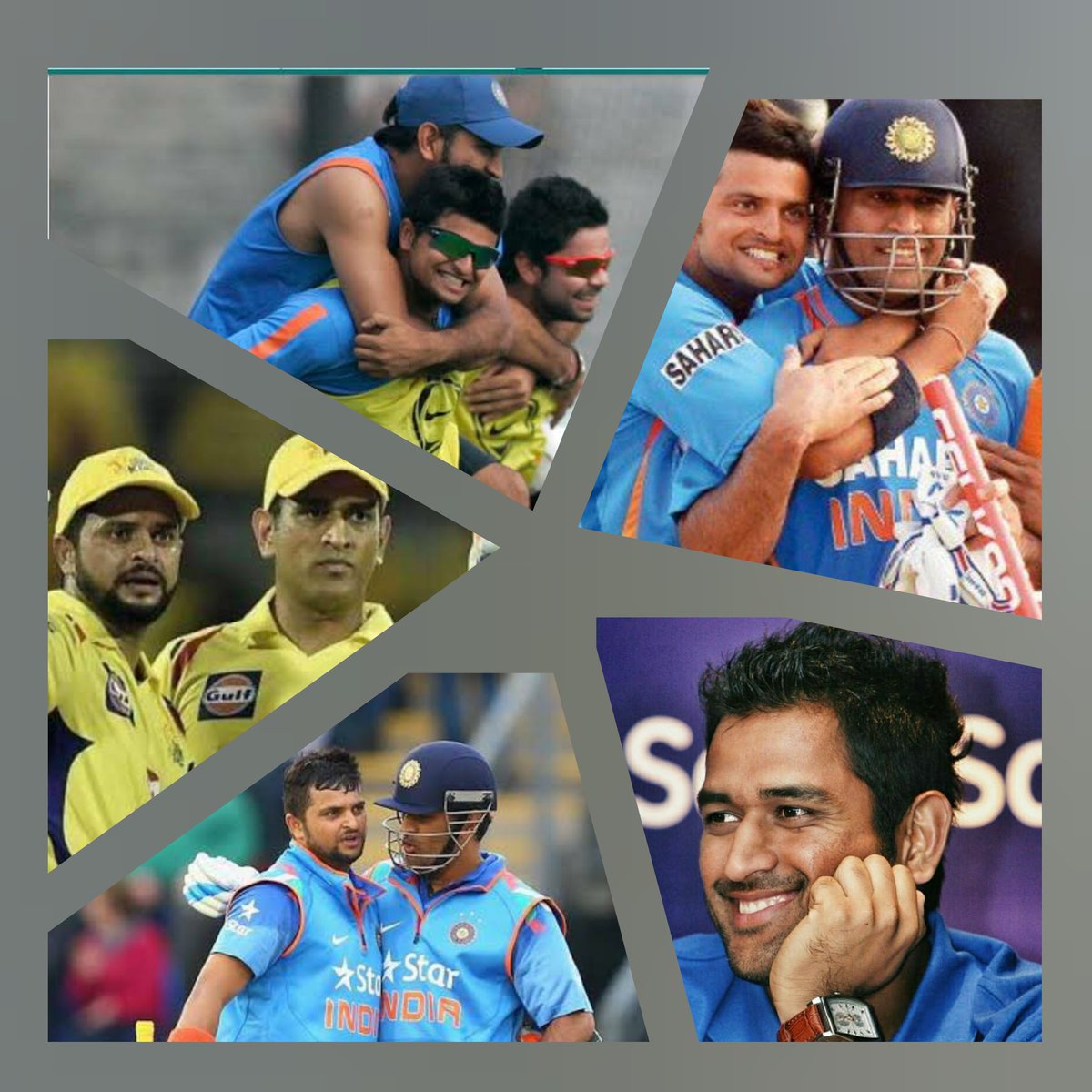 KumarGulshan999's tweet image. Happy Retirement Legends. 
#MSDhoni7 
#Sureshraina3