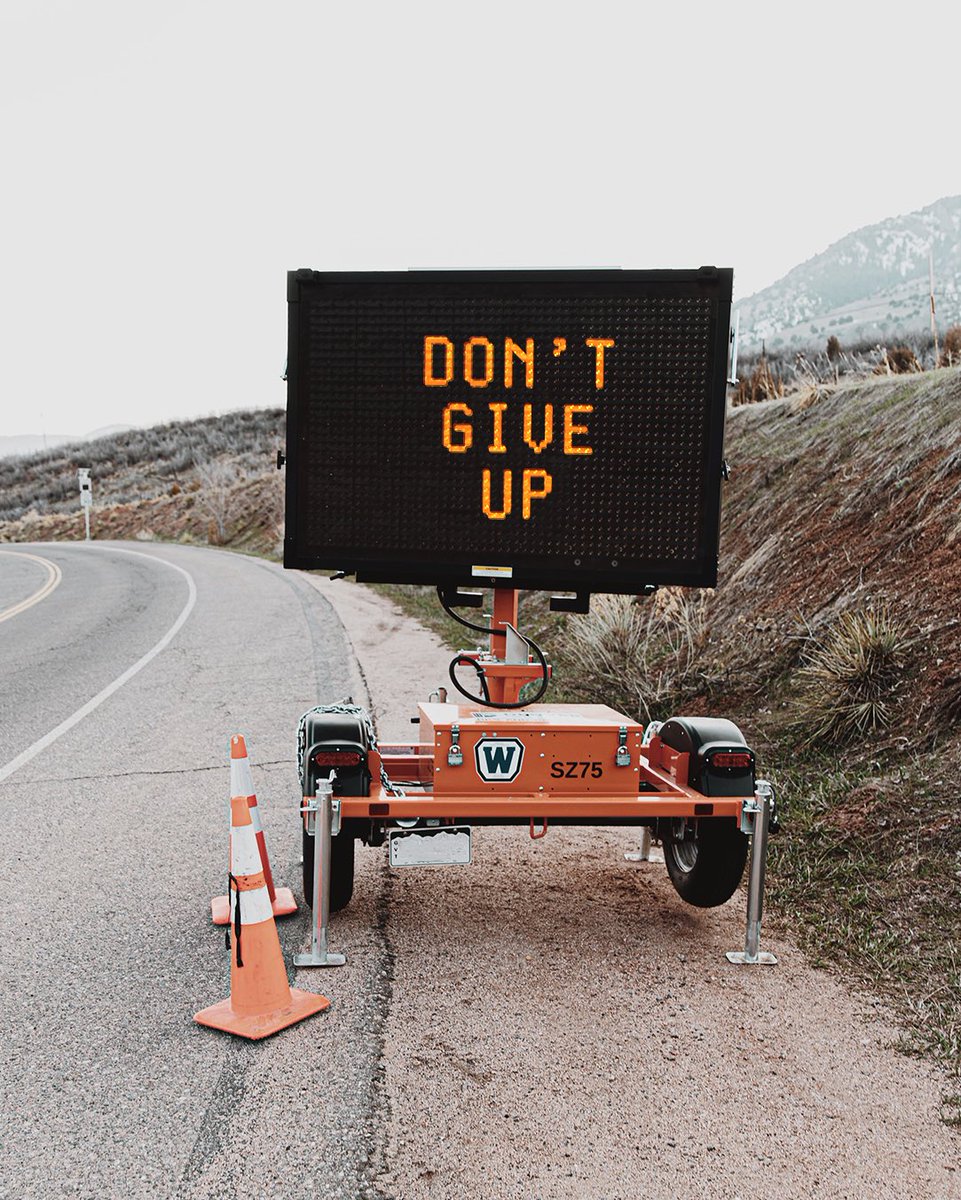 Don't give up. God may use your battle to help someone else through theirs.