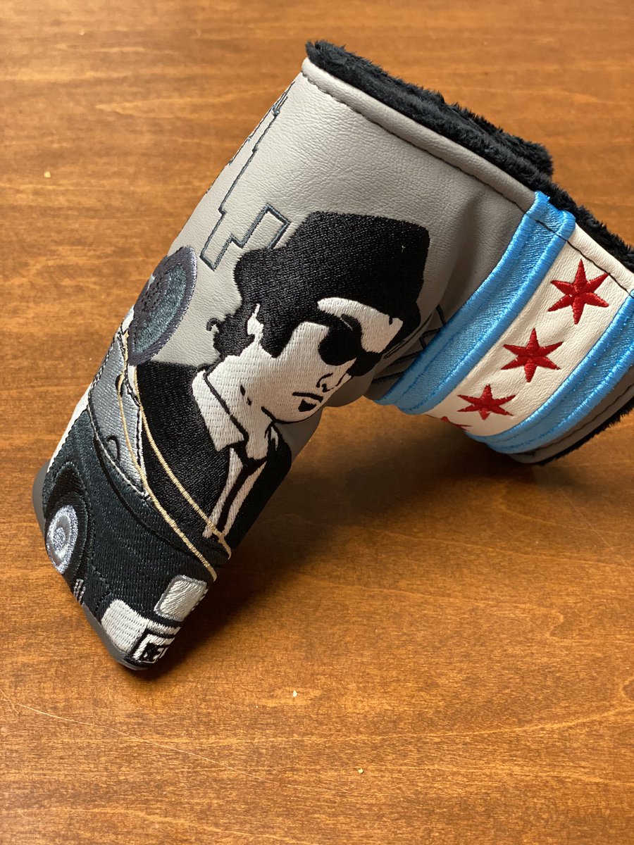 JohnMascariPGA's tweet photo. Thanks @BettinardiGolf for the unbelievable putter cover. One of my all time favorite movies! #FourFriedChickensandaCoke https://t.co/BsP05O9WmF