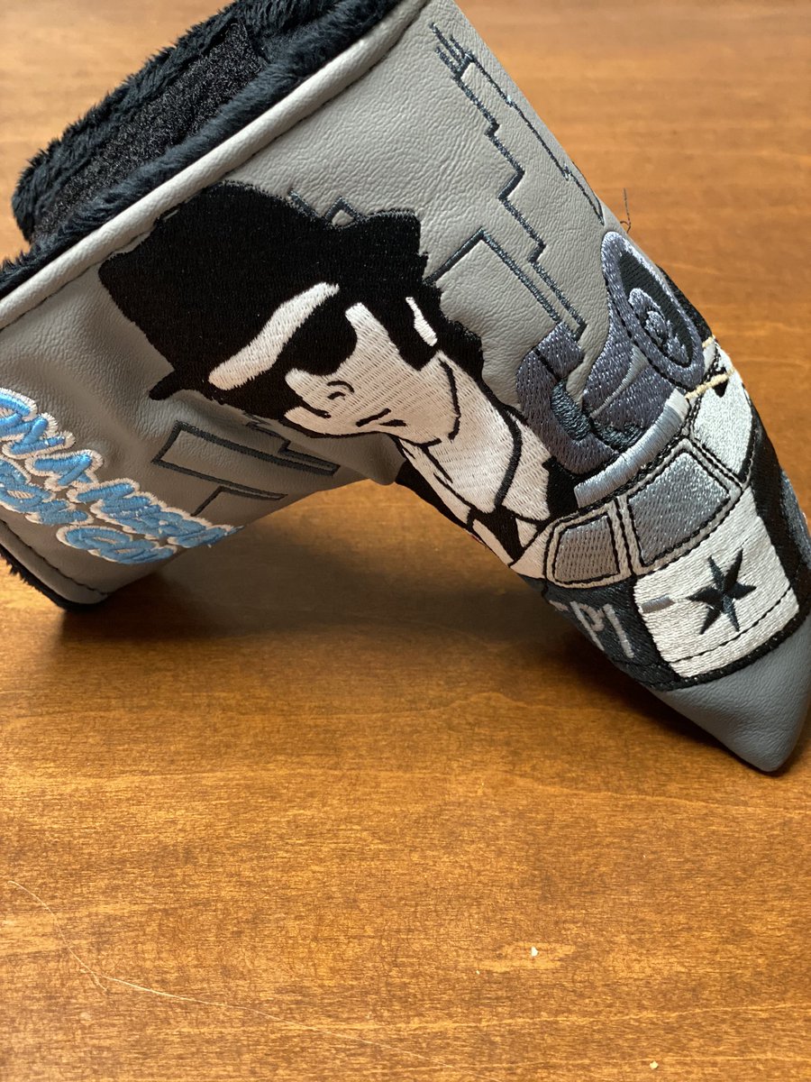 JohnMascariPGA's tweet photo. Thanks @BettinardiGolf for the unbelievable putter cover. One of my all time favorite movies! #FourFriedChickensandaCoke https://t.co/BsP05O9WmF