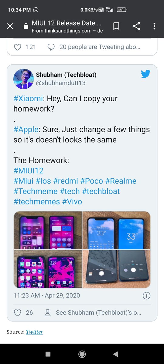 shubhamdutt13's tweet image. I was searching #Techbloat on Google and the first result was my website and after that I saw in 2-3 pages that some of the major publications has pasted my tweet but yrr permission le lete :) 
Ye sirf 4 h aise bahut websites pe dekha mene even news channels ki website pe bhi.
