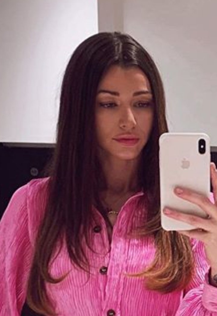 She's played by multiple girls. (Or she has plastic surgery in every second week, or she has the same power as Mystique from X men) all the phothos are from her Instagram, btw