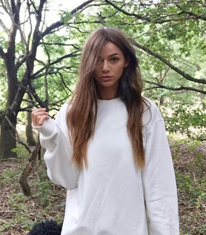 She's played by multiple girls. (Or she has plastic surgery in every second week, or she has the same power as Mystique from X men) all the phothos are from her Instagram, btw