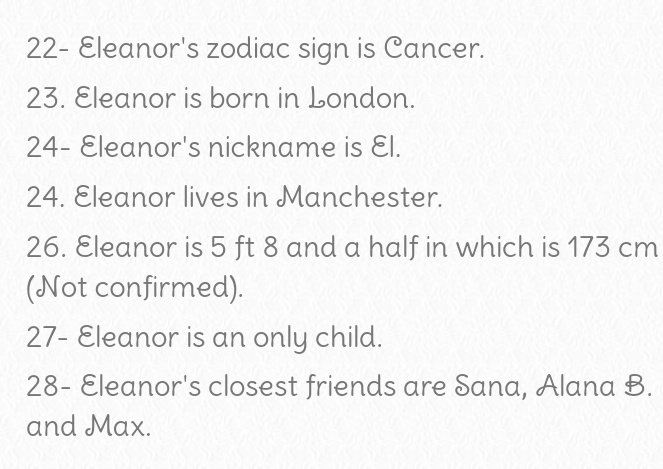 Her family. One website (an Eleanor fanpage, 2012) says that she's an only child. An other (the top search, 2020) says she grew up with her sister. The El fanpage said her parents are Philip and Deborah Calder, and they're divorced. The other one says Murray Calder & Kim Hickman