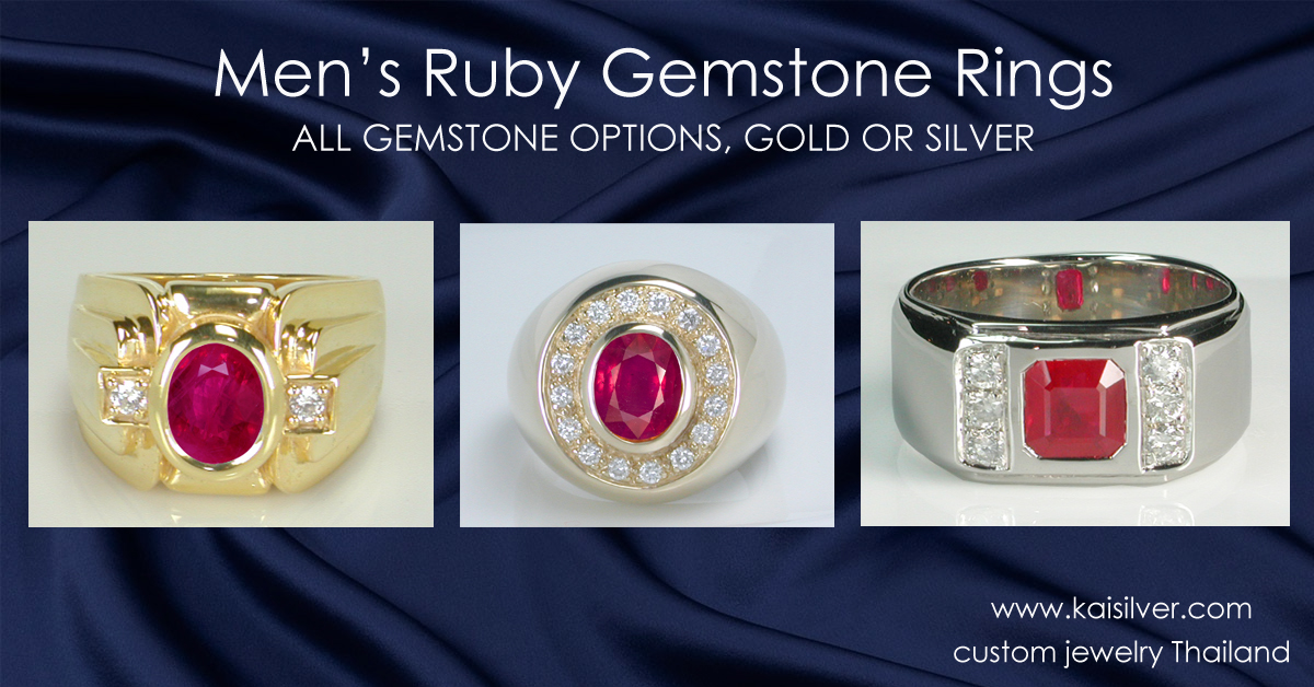 jewelrythailand's tweet image. Men's ruby rings from Thailand, handcrafted by the skilled artisans of Kaisilver jewelrythailand.org/mens-ruby-ring… #mensrubyring #thailandrubyring #kaisilver #customrubyring #rubyring #jewelryThailand