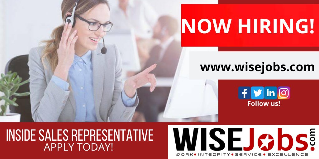 WISEJobs1's tweet photo. https://t.co/UmVH9PpPOS
๐Toll Free: 1-833-IAM-WISE (426-9473)
๐ 956.334.6177
๐ 956.516.7227
๐ Laredo, Tx.
#IAMWISE #Texas #applytoday #contactus #HumanResources https://t.co/gZouKx5wLq