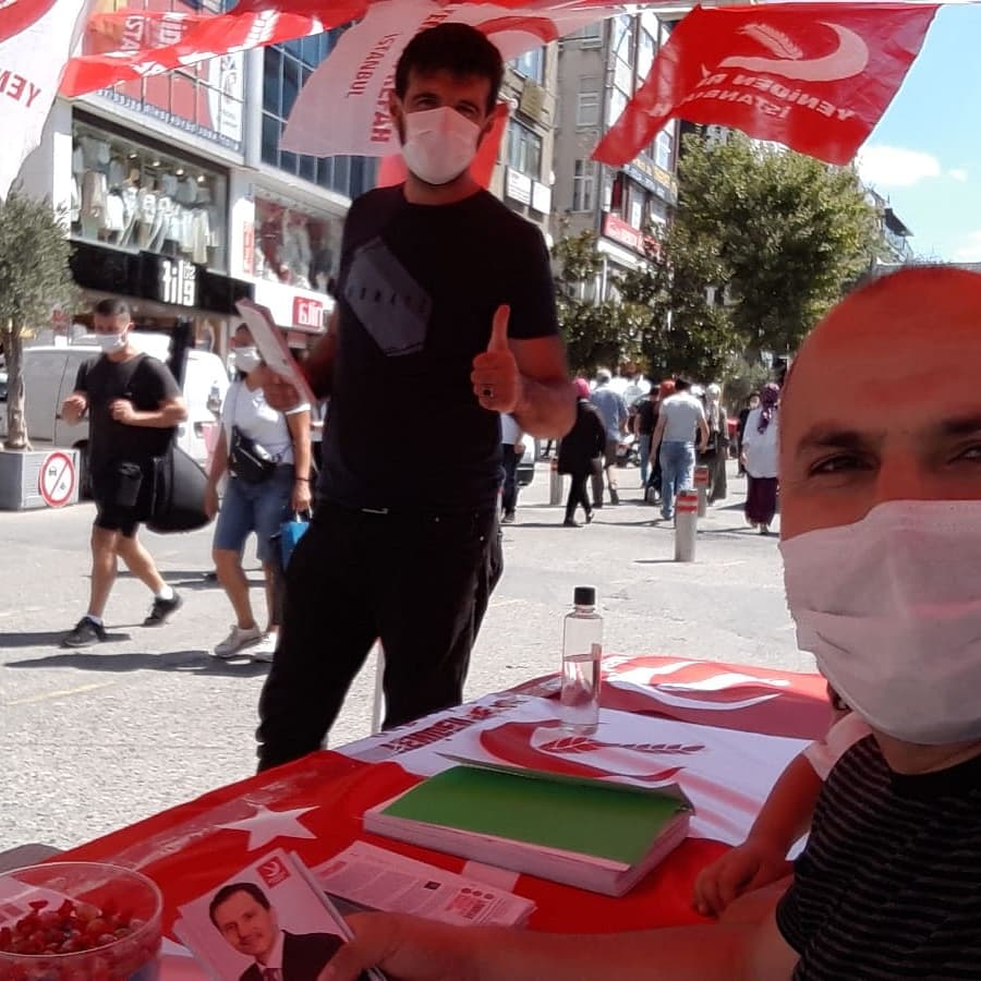 RefahUmraniye's tweet photo. Ümraniye teşkilatı olarak #Ümraniye #Meydanda #Stand çalışmamız gerçekleştirildi.
#Yeni #üyelerimize Hayırlı Olsun diyor, Halkımızın göstermiş olduğu büyük teveccühe ve büyük bir azim ve heyecanla çalışan tüm teşkilatımıza sonsuz teşekkür ederiz.
Ümraniye İlçe Baş
Mahmut BAŞAK https://t.co/ogPZhXUb32