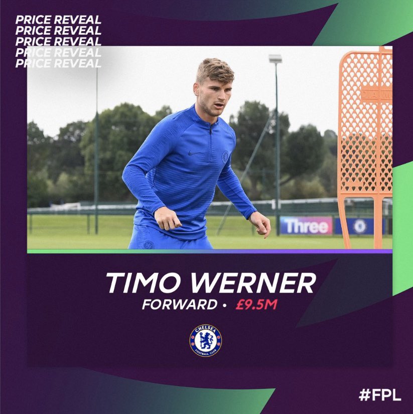 {Thread} This is a thread on why Timo Werner is a steal at 9.5£ in this years  @officialfplI will show some stats from the past year and look forward on how I think he will do in the future for Chelsea.Lets go! #FPLCommunity  #FPL ....