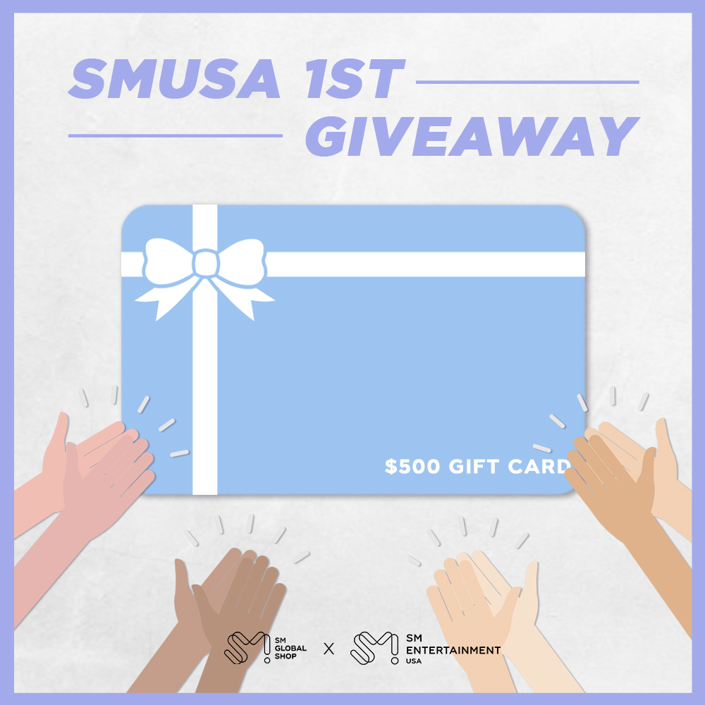 SMTOWN_USA's tweet photo. [SMUSA 1ST GIVEAWAY]

As a thank you to everyone that has followed and supported our launch thus far, we are holding a worldwide giveaway in partnership with @SMGlobalShop! 👏🥳

Please read the rules carefully in order to be qualified. Good luck! 🎁💰 #smusagiveaway https://t.co/5s6Gw2p3nC