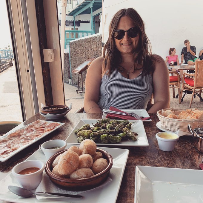 Tapas sind ein muss in einem Spanien Urlaub :) 
.
#vacation #spain #lanzarote #tapas #yummi #happy #holly