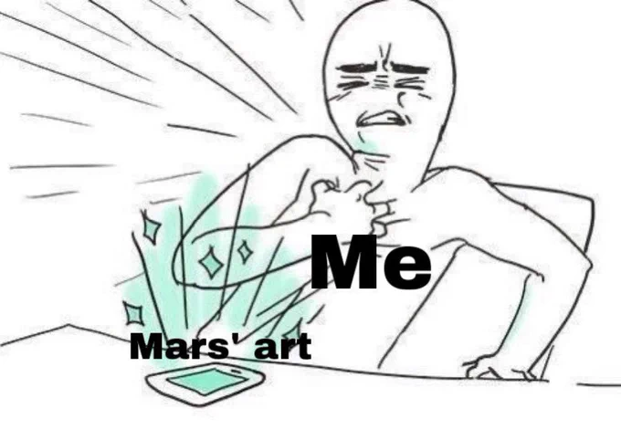 @heatverse @hf_dreamcatcher MARS HOLY MOLY UR HANDS KEEP MAKING GOLD ILY AND UR ART SM 