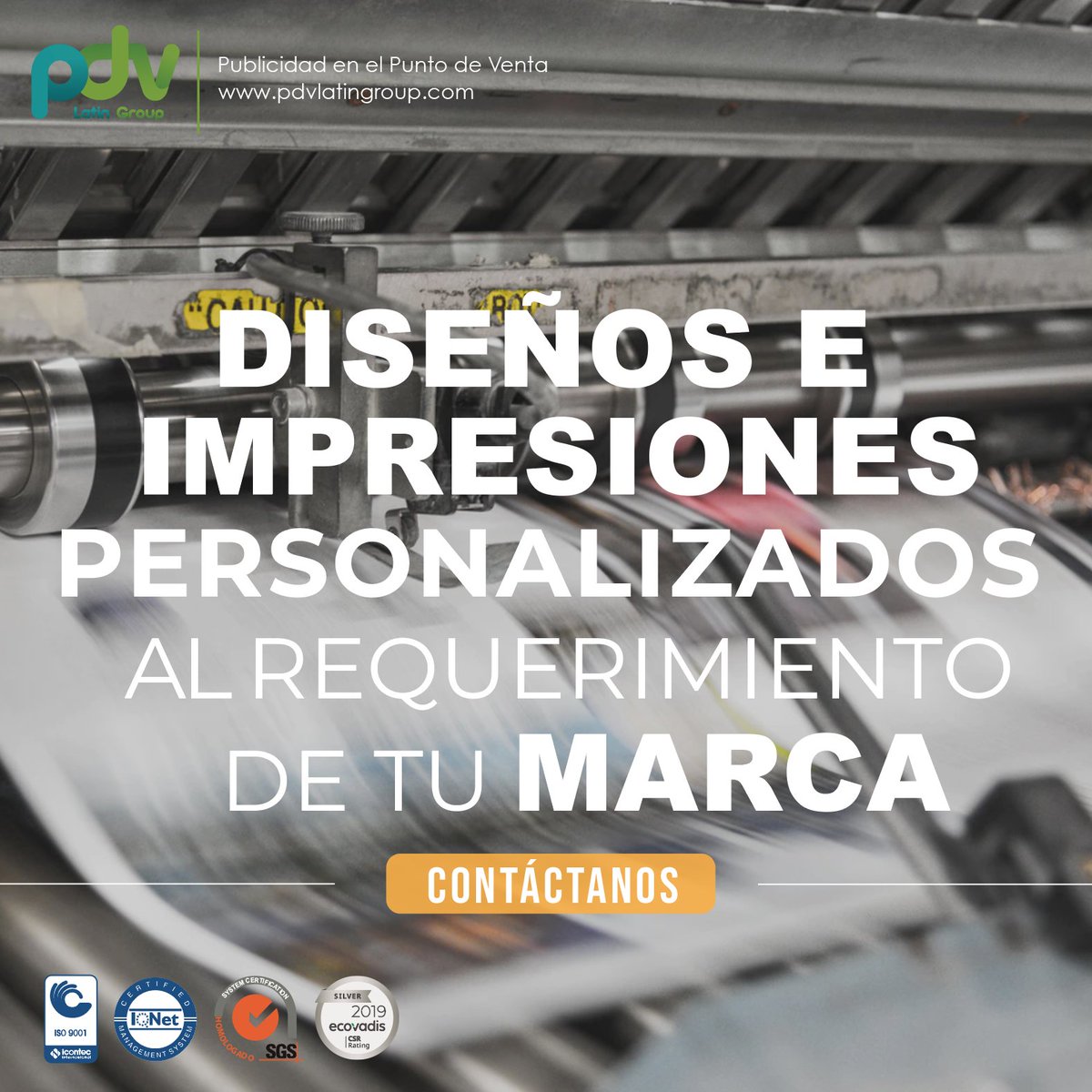 PDVlatingroup's tweet photo. #PDVSoluciones 💡
Nos dedicamos al diseño gráfico, impresión de materiales publicitarios y elaboración de productos personalizados para lograr que tu marca sea recordada por todos tus clientes 🎯
.
COMUNÍCATE CON NOSOTROS:
✉️ contactanos@pdvlatingroup.com
📞(+51) 955 772 438 https://t.co/8dYe0bBPzh