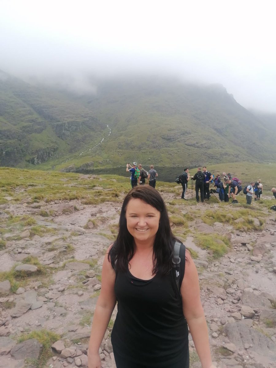 We did it!! All 3414 feet!! #carrauntoohill #highestmountaininireland
