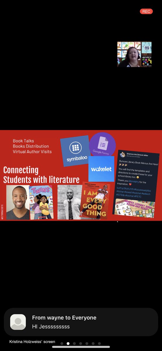 That_BookLife's tweet photo. Elementary Remote Learning tips!! #BestSummitEVER !!! @NikkiDRobertson @lieberrian #HackingSchoolLibraries #BetterTogetherLibrarians https://t.co/cCwgFnb2iO