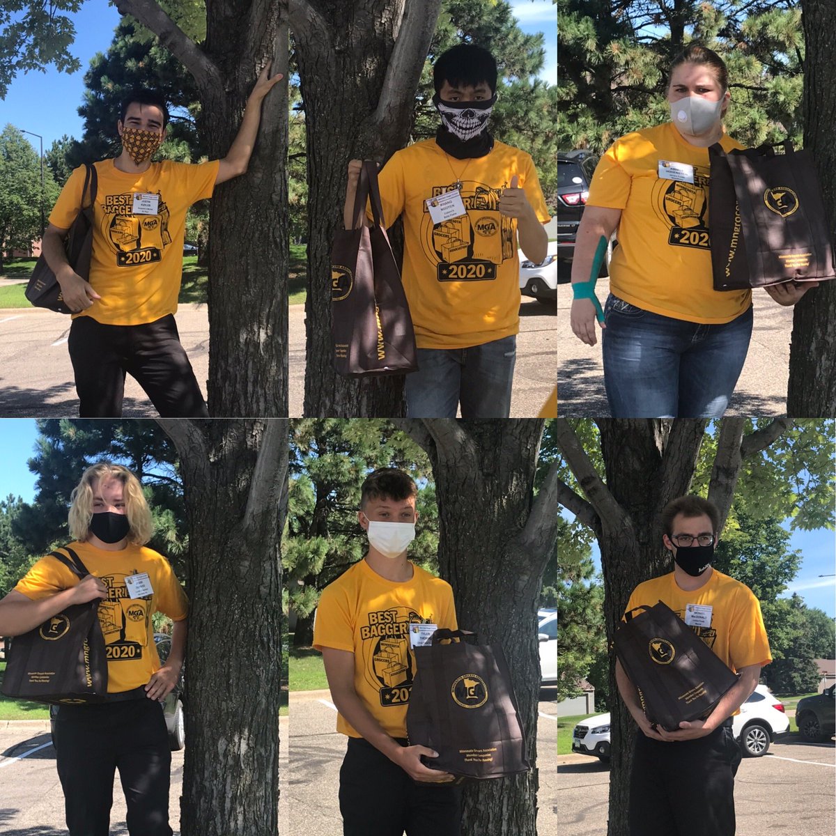 MNGrocers's tweet photo. The 32nd annual #BestBagger contest was a close competition! Congratulations to our 1st place winner, Justin from @kowalskismarket and our 2nd place winner, Michael from @JubileeFoods! https://t.co/A8xVJ7tjrf
