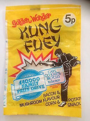 The MD guide to the 20 greatest crisps of all time. In Order.Number 17Firm favourites of the Honk Kong Phooey Popular Front:Golden Wonder Bacon and Mushroom Kung Fuey