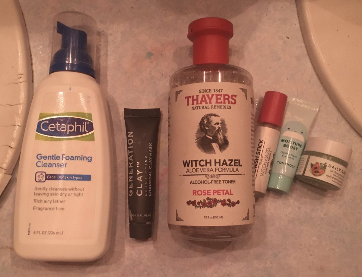 SporadicJills's tweet photo. Saturday Skin Care @generationclay @FarmacyBeauty      #skincare #saturday #cetaphil #generationclay #thayerswitchhazel #tonymoly #farmacybeauty https://t.co/GyI8gmeHp1