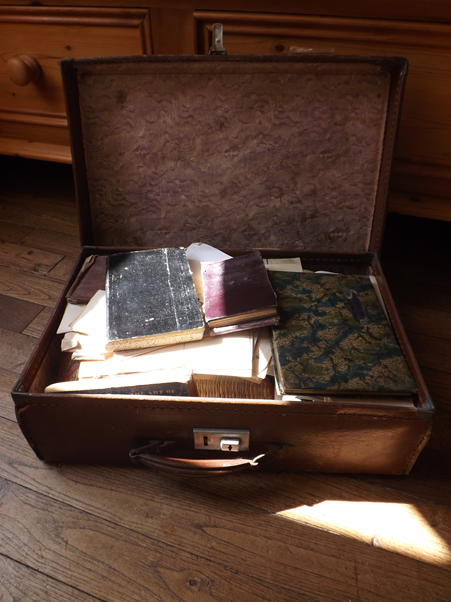 I’ve been working my way through this case today. It belonged to my grandad and contains all the objects and papers related to his 3 ½ years as a  #FEPOW.  #JVDay75