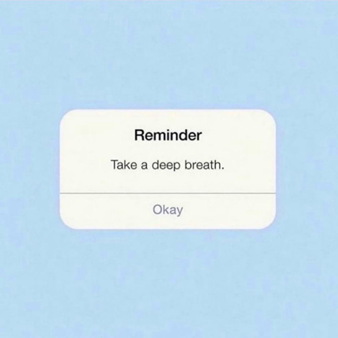 totmorganic's tweet photo. Don't forget to stop and breathe 💫 https://t.co/FKMmxOmdJn