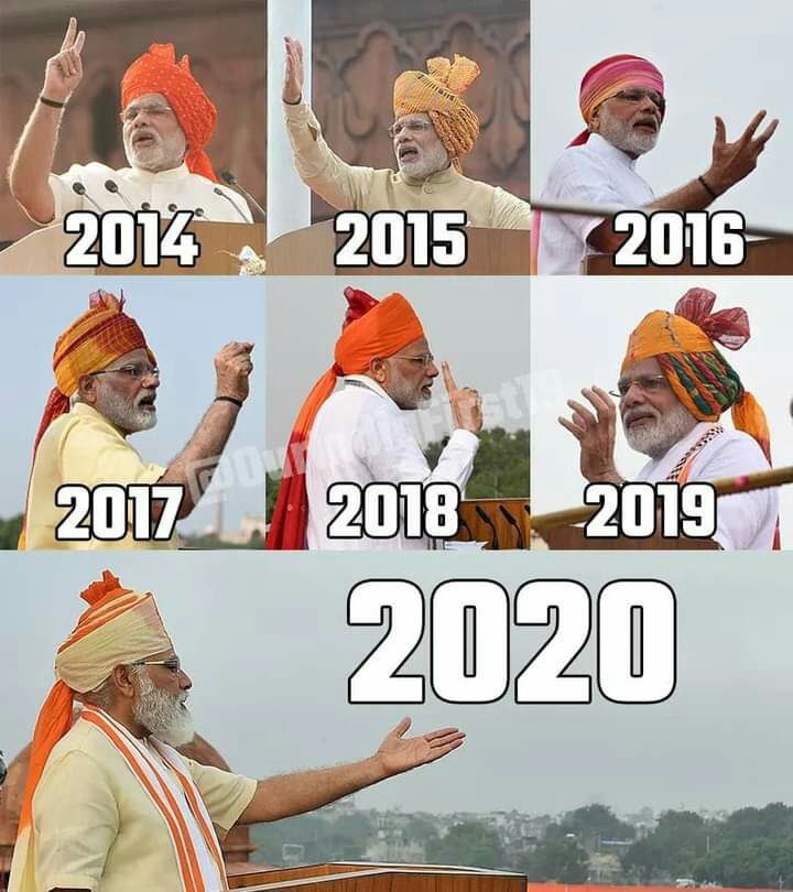 PM Modi  #IndependenceDay Speech every year Promises Done.2014- Pradhanmantri JhanDhan Yojana2015- Electricity to 18,500Villages2016- Ayushman Bharat Yojana2017- Ban of Triple Talaq2018- Self Help Groups for Women& MudraYojana2019- Swachh Bharat & JalJeevan MissionThread