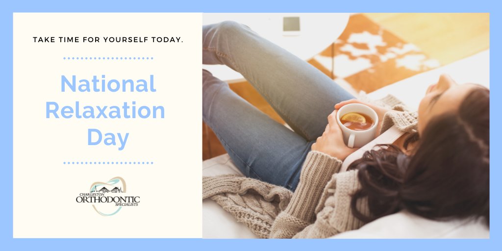 Take a deep breath and relax today, you deserve it! 💙 What's your favorite way to wind down after a long day?