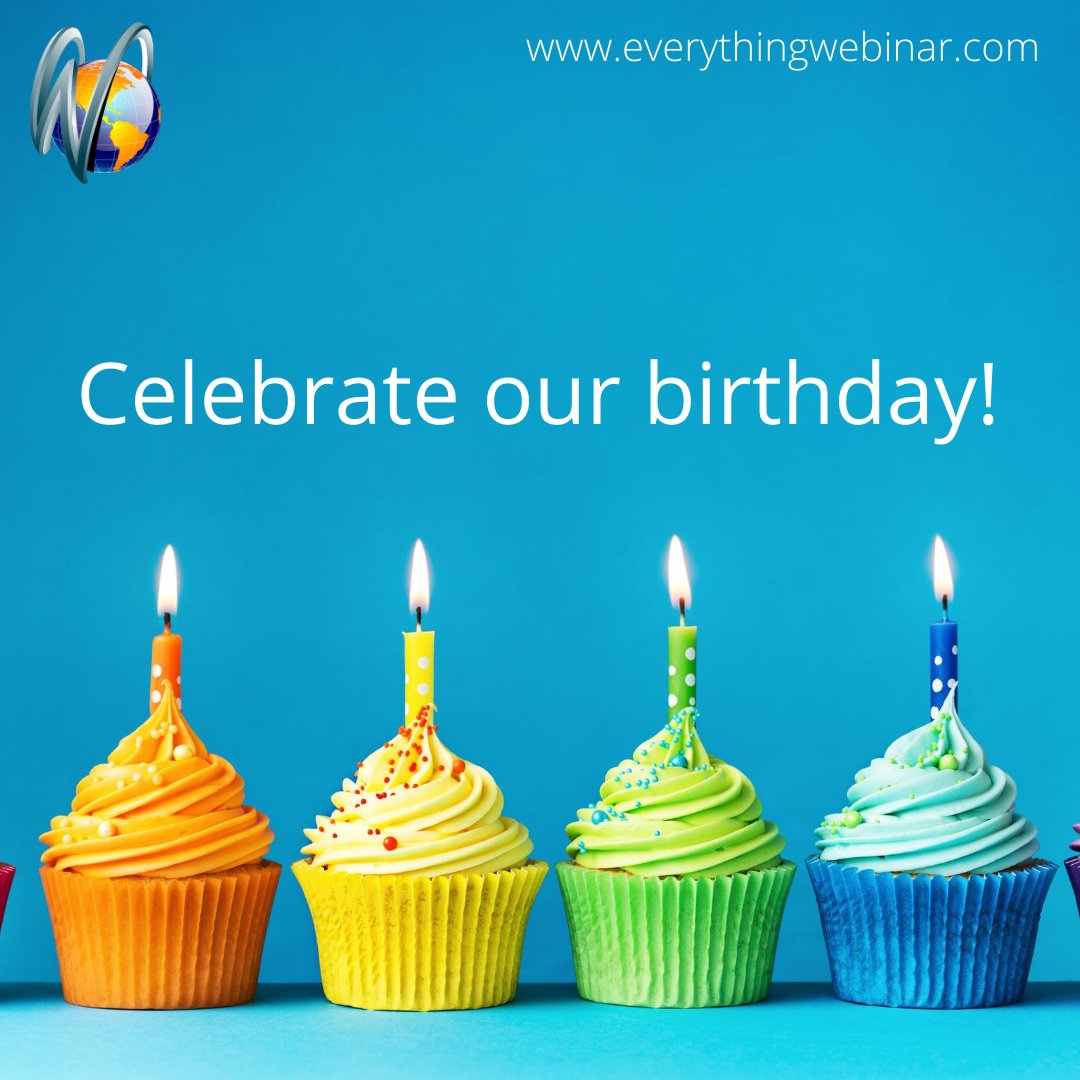 VirtualEngage's tweet photo. Celebrate our birthday! 

As Everything Webinar turns 16 years old celebrate with us by sharing how we have helped you rock your presentations? 

https://t.co/85MXle29iH

#womenintech #presentationstructuretemplate https://t.co/mBMONY6lGW