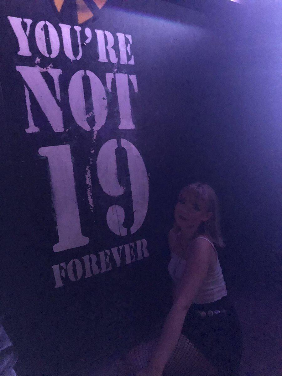 SwimmingBrain's tweet photo. not nineteen forever x https://t.co/4AB9RcySas