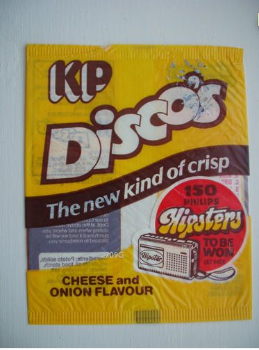 The MD guide to the 20 greatest crisps of all time. In Order.Number 16KP Discos - n.b "The new kind of CRISP"