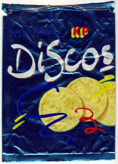 The MD guide to the 20 greatest crisps of all time. In Order.Number 16KP Discos - n.b "The new kind of CRISP"