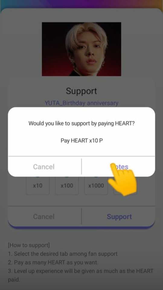 first: install the app (THEKKING)
