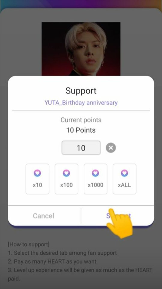 first: install the app (THEKKING)