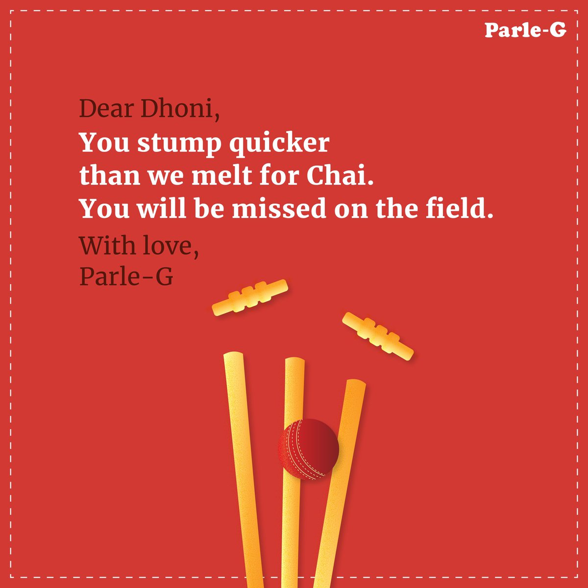 Parle-G on Twitter: "We like our Chai hot and our “Captain Cool ...