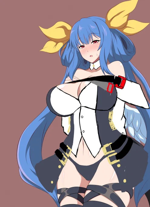 ツイッターとpixivのヘッダー用の画像にならんかなぁと思って軽い気持ちで服を着せてる。とりあえず、下書きしてみた。仕上げるかどうかは・・・気分次第かな(滝汗 