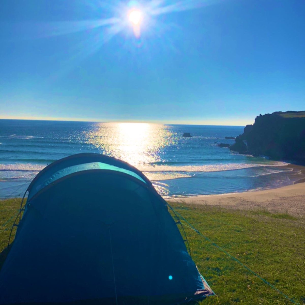 Happy campers #scotland #islandlife #explorescotland #Beautyofscotland