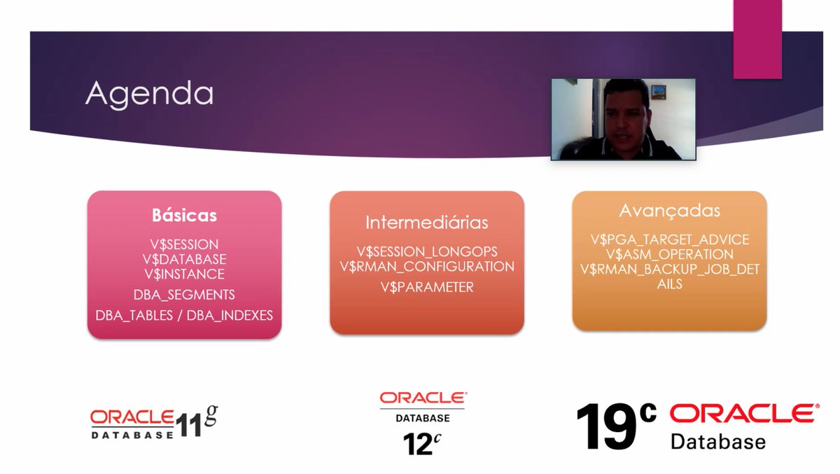 guob_oficial's tweet image. Fechando a agenda técnica do #guobtechday com Leonardo Pedroso Costa falando um pouco sobre Dynamic Performance Views!