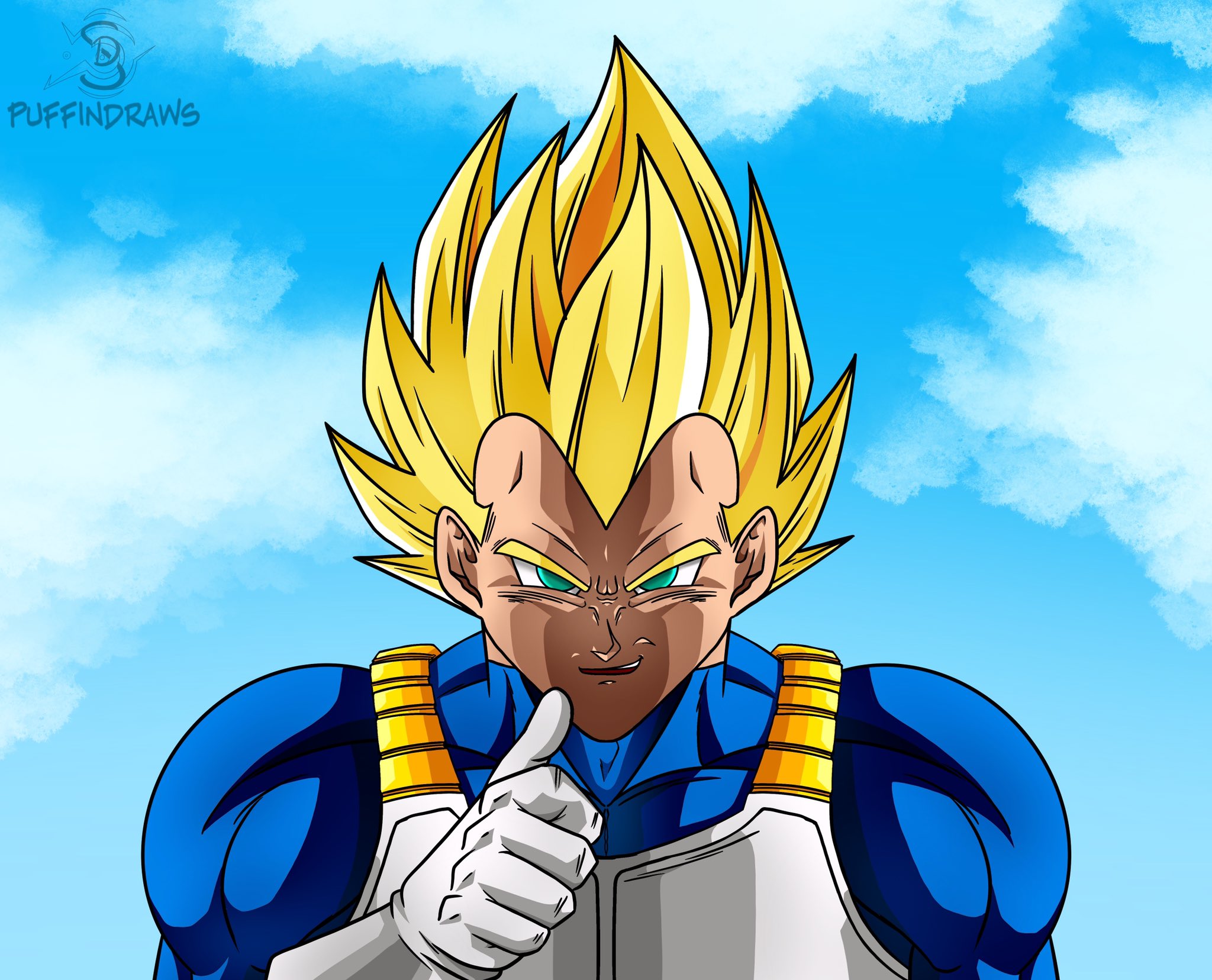 VEGETA (Dragon Ball Z) - Speed Drawing #83 