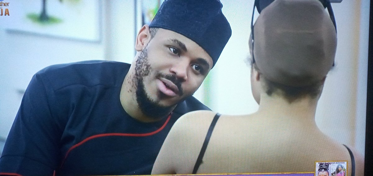 IamAntoneo's tweet photo. This is the look of a man who is madly in love or outright obsessed. #intense
Ozo has the eyes many Nollywood stars dream of to express emotions... oh Nengi...!
#BBNaija #BBNaijaLockdown #bbnaijalockdown2020 #OzoNengi https://t.co/kxa5NdoeBw