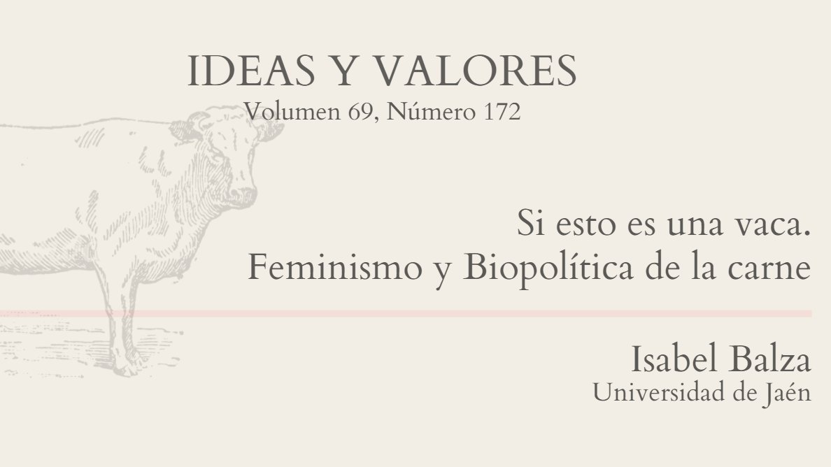 Ideas y Valores tweet media