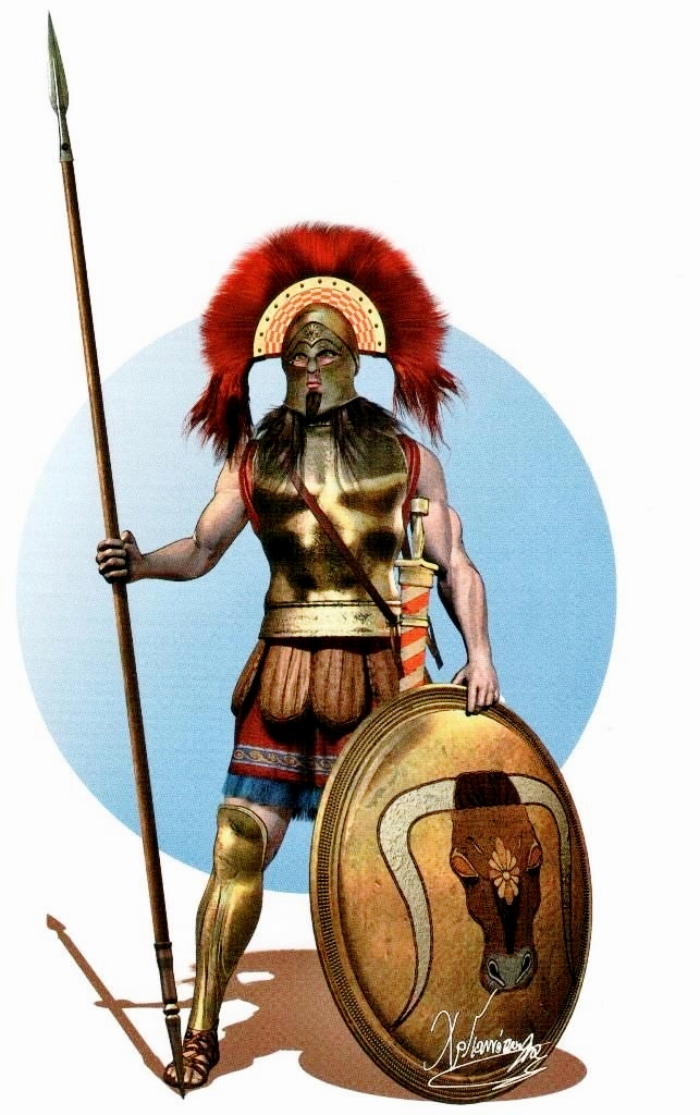 Lacedaemonian Chieftain, V-th c. BCSicyonian Epibates, V-th c. BC