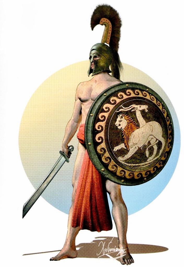 Lacedaemonian Chieftain, V-th c. BCSicyonian Epibates, V-th c. BC