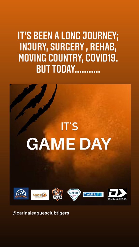 HayleyMulheron's tweet photo. I know it’s been a while....... but today is officially GAME DAY 💪 CLC TIGERS V NORTHERN COUGARS. Sapphire series 3pm. Check out my Facebook page Hayley Mulheron netball for more details: We got this 🐯 🐯 🐯 🐯 🐯 🐯 🐯 🐯 🐯 🐯 https://t.co/BENdDrWItQ