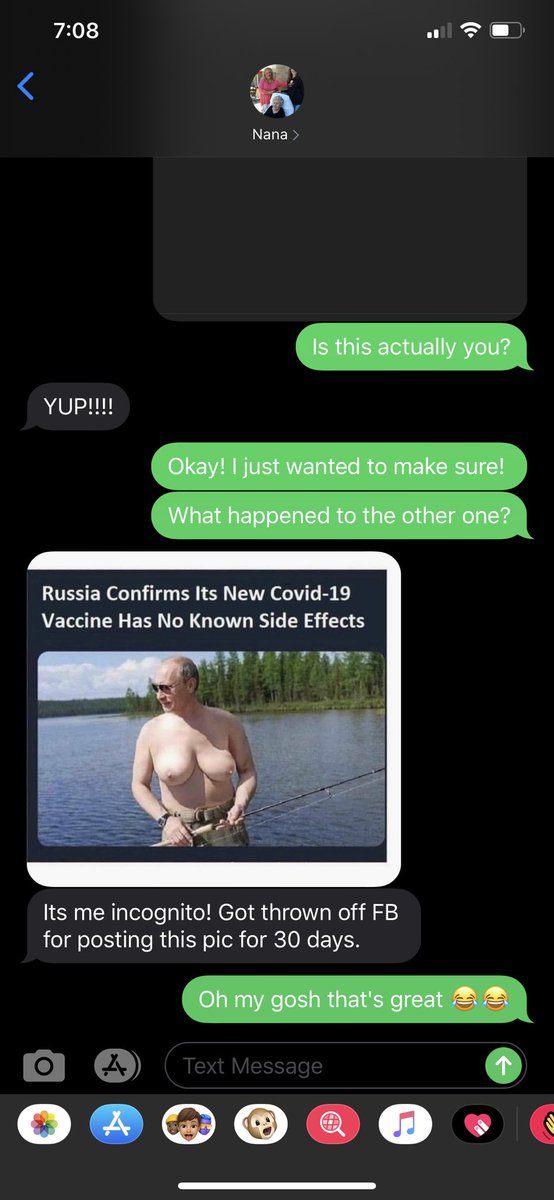 My grandma can be funny as hell sometimes 🤣🤣