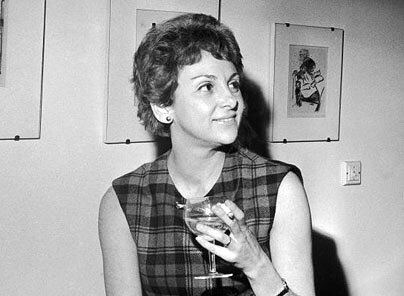 Women writers looking bored and holding a cigarette, part 78 in a series: Elaine Dundy