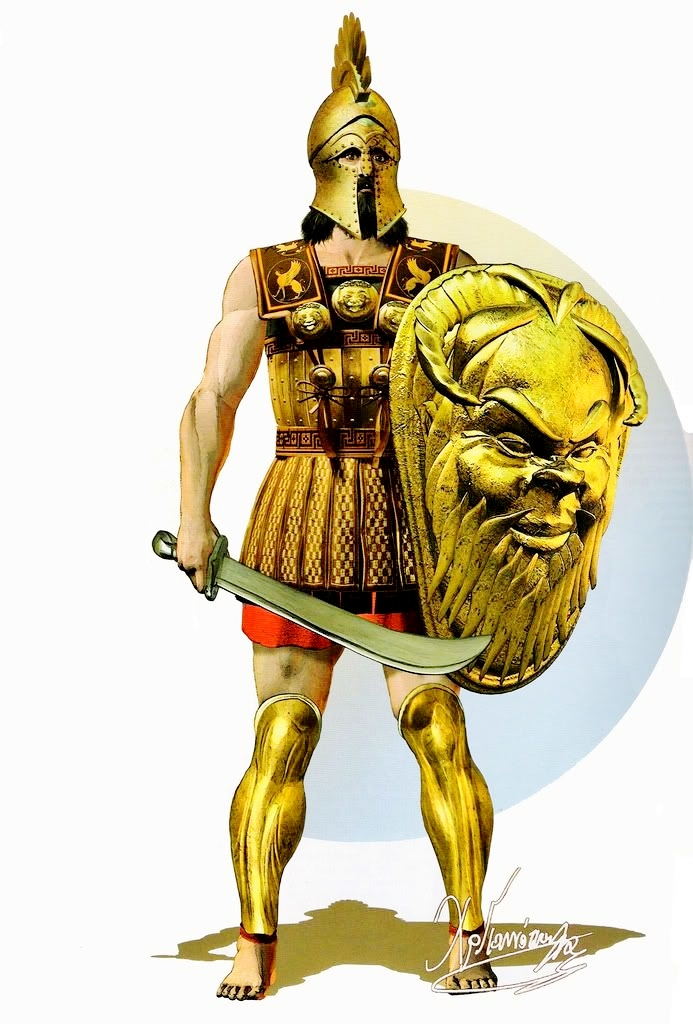 Heavily Armed Archaic Hoplite, VIII-th c. BCCyprus Hoplite, VI-th c. BC